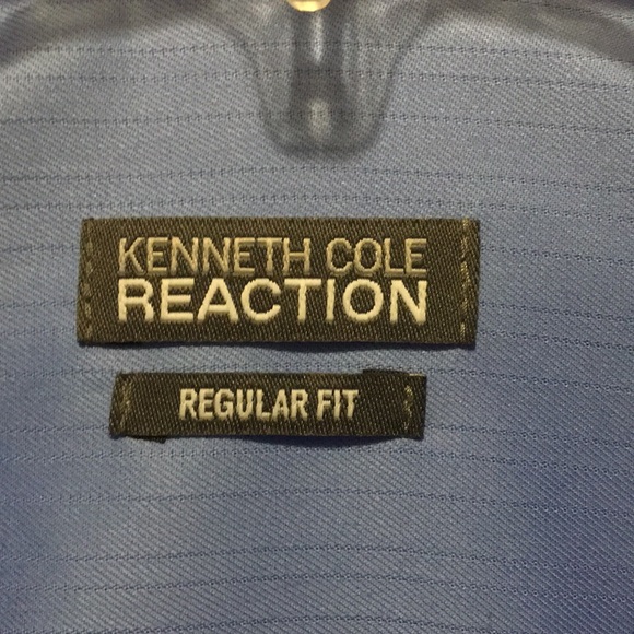 Kenneth Cole Reaction Button Up Long Sleeve Shirt - Picture 3 of 8